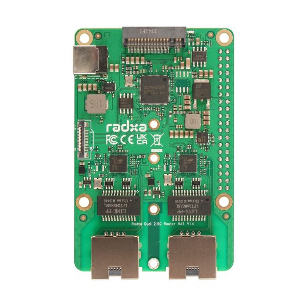 ALLNET RADXA Dual 2.5GBit Router Hat, M.2, Raspberry 5, Radxa