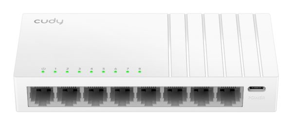 Cudy Switch Gigabit Ethernet 8-Ports Desktop GS108U with USB Power