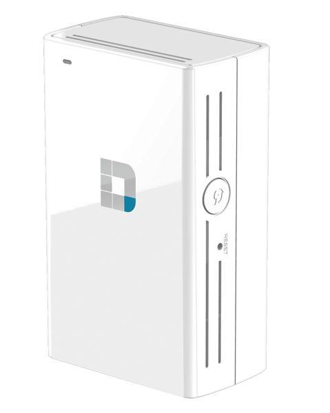 D-Link WI-FI RANGE EXTENDER AC750, DUAL BAND 750MBPS, 802.11n/g/b/a, WPS, 2x INTERNAL ANTENNAS, UNIVERSAL, EU PLUG