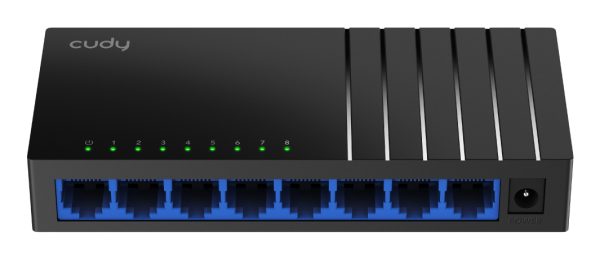 Cudy Switch GS108D V5.0 - 8 Ports - 8x GE (10/100/1000)