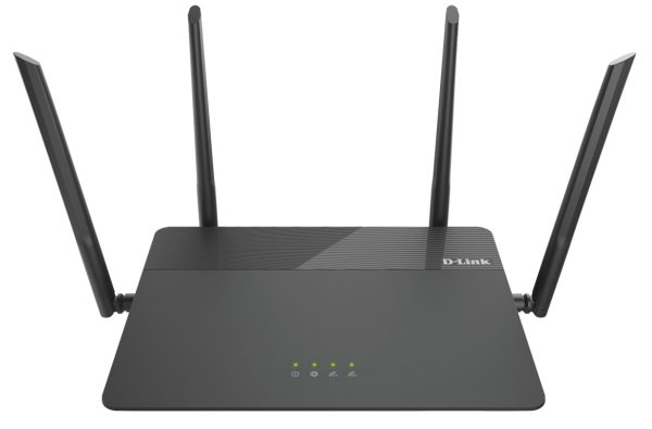 D-Link ROUTER WIRELESS AC1900 DUAL BAND, MU-MIMO, GIGABIT WAN, 4X GIGABIT LAN, 4 HIGH GAIN ANTENNAS 3x3 MU-MIMO, GUEST ZONE UK/EU Plug