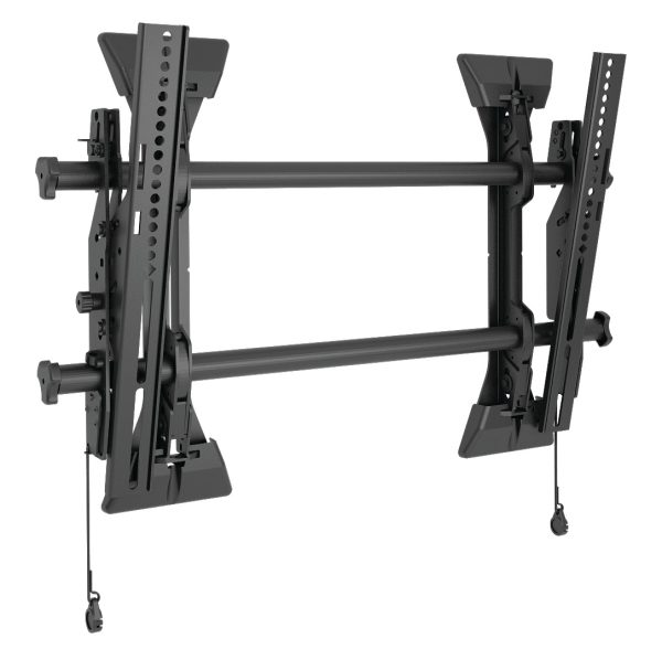 CHIEF Fusion Medium Tilt TV Wall Mount - For Displays 32-65" - Black - Mounting kit (tilt wall mount, 2 interface brackets) - for flat panel - black - screen size: 26"-47" - mounting interface: 100 x 100 mm - wall-mountable