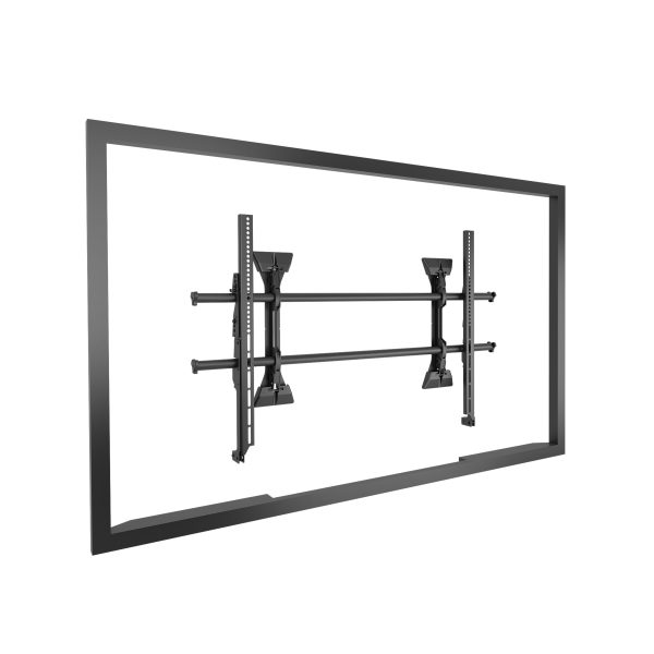 CHIEF Fusion X-Large Micro-Adjustable Fixed Display Wall Mount - For Displays 55-100" - Black - Bracket - fixed - for LCD display - lockable - black - screen size: 55"-100" - wall-mountable