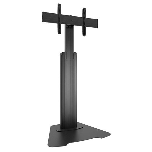 CHIEF Fusion Large Height-Adjustable Floor Stand Display Mount - For Displays 42-86" - Black - Stand - for flat panel - black - screen size: 40"-80" - floor-standing