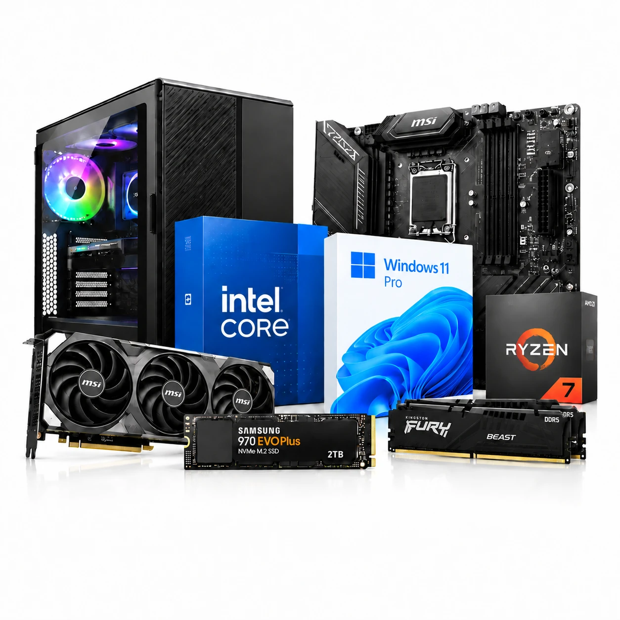 Computer Parts & Software